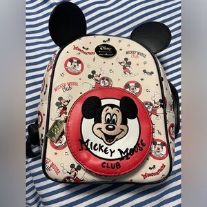 Her Universe brand Disney parks mini backpack Mickey Mouse Club